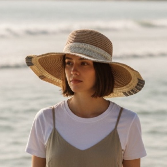 Cost Plus World Market Accessories - World Market Wide Brim Straw Hat